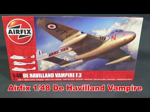 Airfix 1/48 De Havilland Vampire F.3 # 06107