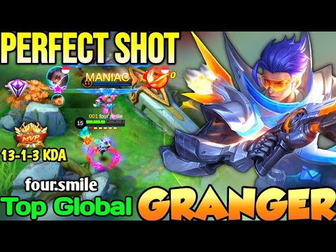 GRANGER BEST BUILD IN 2021 | TOP GLOBAL GRANGER four.smile - MOBILE LEGENDS