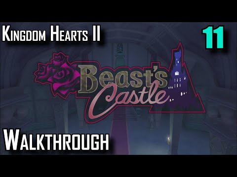 Kingdom Hearts II HD Final Mix [Walkthrough] - Part 11 -  Beast's Castle!