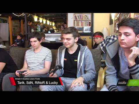 SUU3 - SdN + Tarik Vs. RiNoR + Lucky - Losers Finals - Smash 4