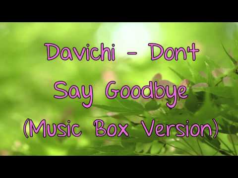 Davichi - Don't Say Goodbye (Music Box Version)