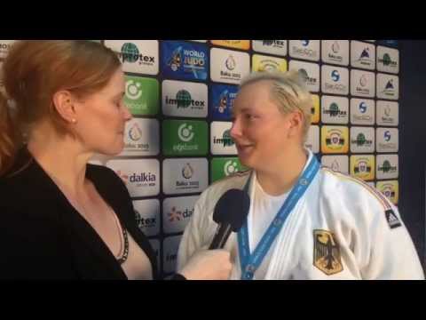 Grand Slam Baku 2015: Interview mit Jasmin Külbs +78kg
