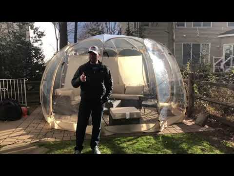 The most THOROUGH REVIEW on Alvantor Bubble Tent!...