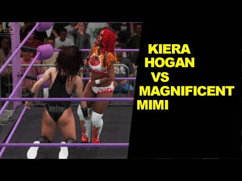 GLOW 1985 Keira Hogan vs Magnificent Mimi