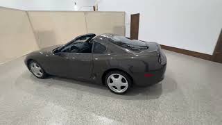 900-Mile 1993 Toyota Supra MKIV Twin Turbo Sport Top Walkaround Top Down