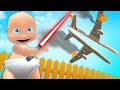 EVIL BABY Tests DEADLY WEAPONS! | Who's Your Daddy