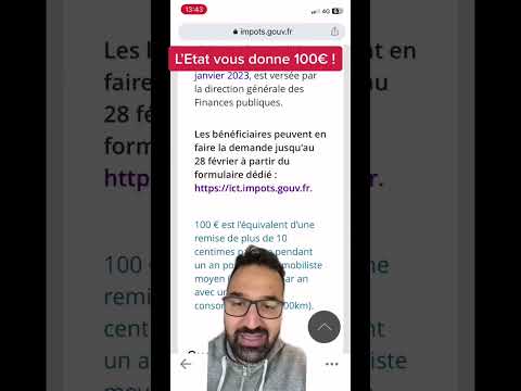 Indemnités carburant janvier 2023 : tutoriel pour demander le cheque carburant de 100€