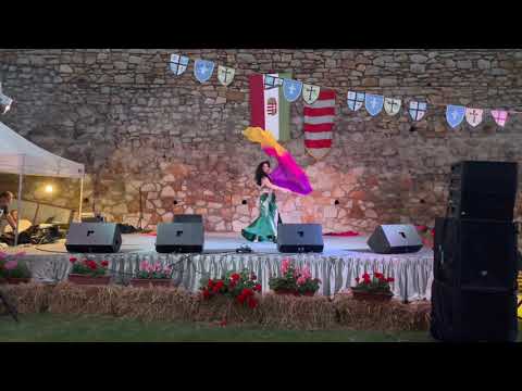 OrienTrio Hastánc, Shererah óriás legyezőfátylas, Nógrádi Várjátékok 2022