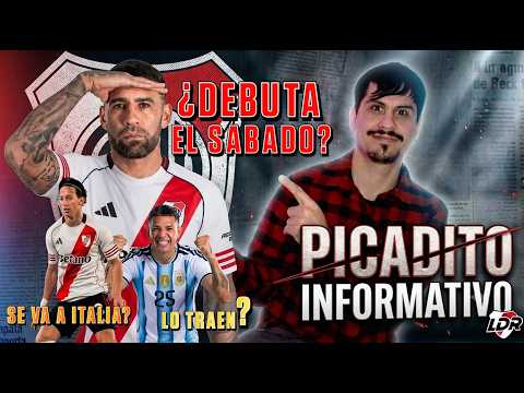 RIVER HOY 📰 OTAMENDI PIDIÓ JUGAR 😱 TOBÍAS ANDRADA al caer ⏰ GALARZA A ITALIA ¿LLEGA MEDINA? #river