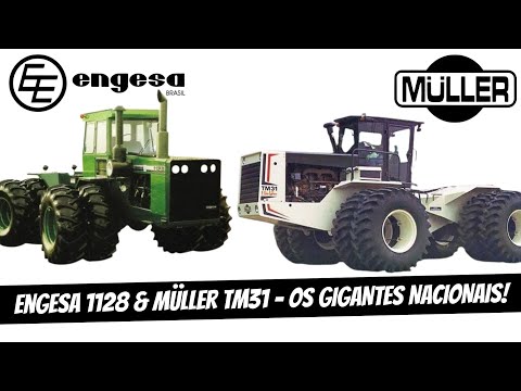 ENGESA 1128 & MÜLLER TM31 - THE NATIONAL GIANT TRACTORS!!