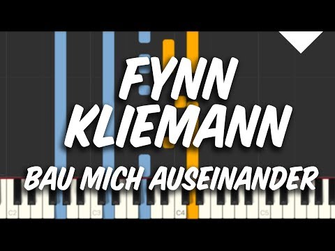 Bau mich auseinander - Fynn Kliemann Piano Tutorial