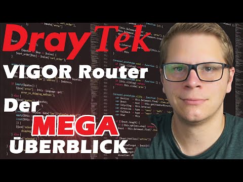 DrayTek Router Completly Overview - Supervectoring, G.Fast, Security, Firewall, VPN, WLAN