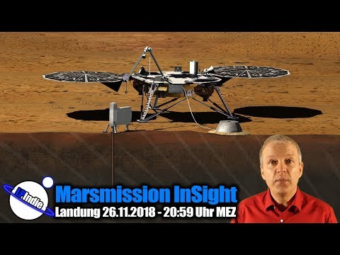 Mars mission probe InSight - landing on 26.11.2018 - 20:59 CET