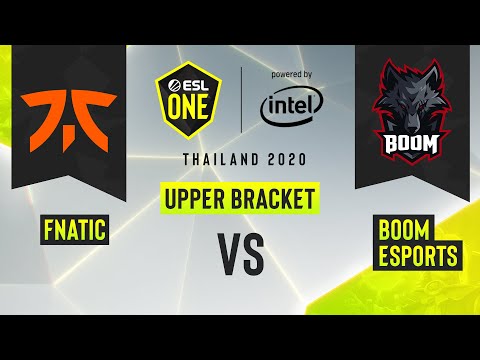 Dota2 - BOOM Esports vs. Fnatic - Game 3 - ESL One Thailand 2020 - Lower Bracket Final - Asia