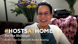 In the Cozy Corner with Rachel Boesing | QVC Hosts At Home for the Holidays