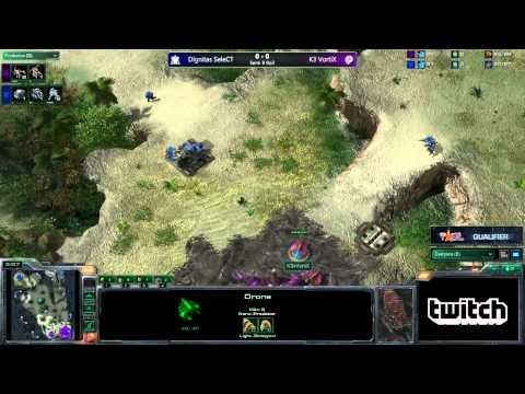 Game 1 - Dignitas.SeleCT vs K3.VortiX - TSL4 EU/NA Q7 Semi-Final B