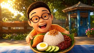 Download lagu Upin & Ipin Musim 16 - Ehsan Review Nasi Lemak VS Nasi Uduk mp3
