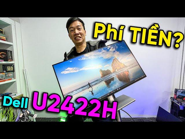 Màn hình Dell E2422H (23.8inch/FHD/IPS/60Hz/8ms/250nits/DP+Dsub)