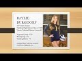 Baylie Burgdorf-2016 High School & Club Volleyball Highlights