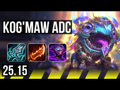 KOG'MAW & Lulu vs SENNA & Yuumi (ADC) | EUW Diamond | 25.15