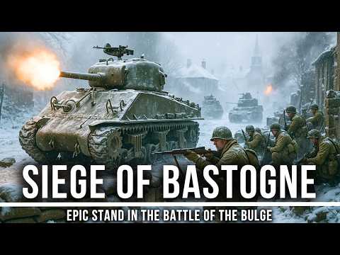 Fall Asleep To | The ENTIRE Siege of Bastogne – Epic Stand in Battle of the Bulge | WW2 Documentary