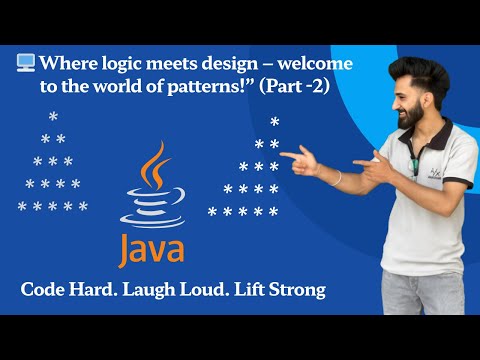 Java Pattern Programs Explained Star Patterns Part 2