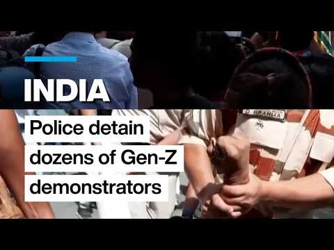 ndian police detain demonstrators as protests over voter roll revision intensify