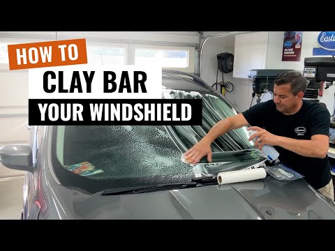 How To Clean Your Windshield and Save Your Wipers - Clay Bar Method