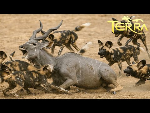 Perros Salvajes: Una Lucha Feroz para Proteger a Sus Crías | Animales Salvajes