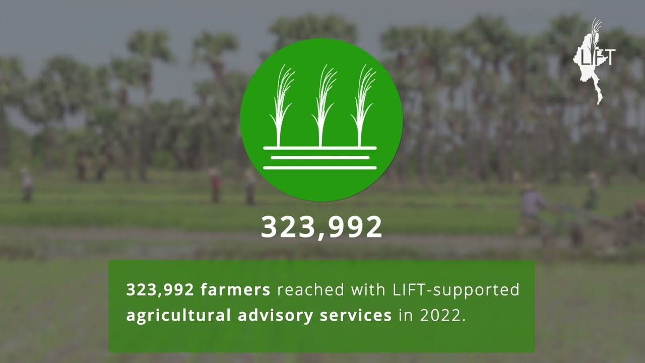 LIFT-supported agricultural advisory services in 2022