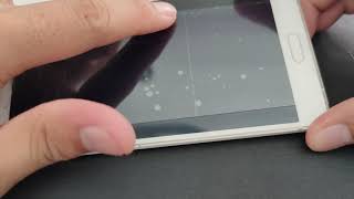 What buyer did wrong when install hydrogel screen protector