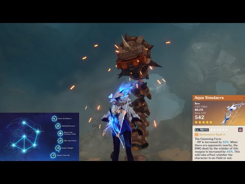 C6 R5 Yelan Solo Showcase Ruin Serpent in the Chasm | Genshin Impact