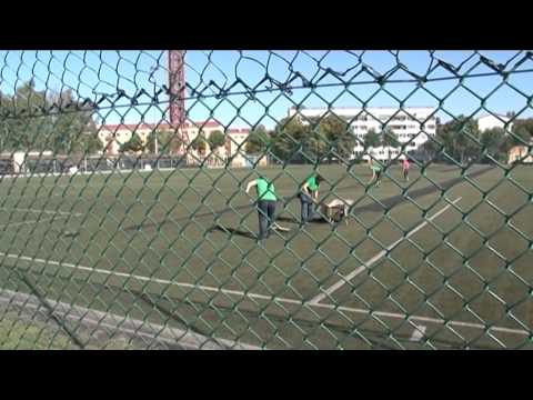 Aicina Katoļu ielas stadiona remonta laikā izmantot laukumus OC „Ventspils” teritorijā