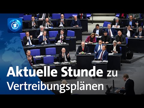Aktuelle Stunde im Bundestag: Warnung vor AfD