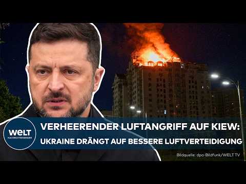 Video Thumbnail: PUTINS BRUTALER KRIEG: 27 Tote in Kiew! Ukraine drängt nach Angriff auf bessere Luftverteidigung