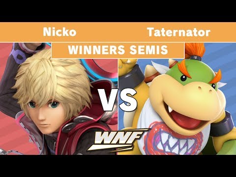 WNF 1.4 - Nicko (Shulk) vs Kh | Taternator (Bowser Jr) Winners Semis - Smash Ultimate