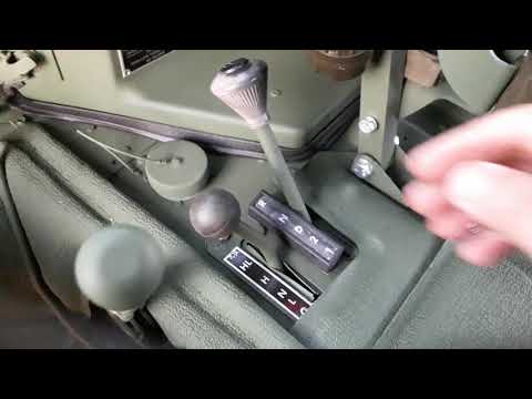 Start and Drive a Hummwv M998, US Army, Walk around. Freshly Restored, Humvee, Hummer H1