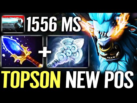 🔥 TOPSON 1556 MS NEW POS Spirit Breaker Offlane — 50 IMPACTS Godlike Aghanim + Wind Waker Dota 2 Pro