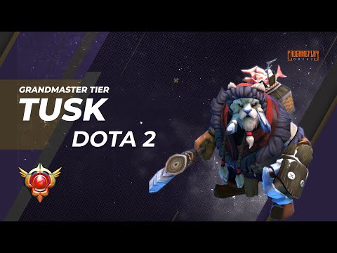 Grandmaster Tier Tusk Dota 2 | Ranked Match | Gameplay