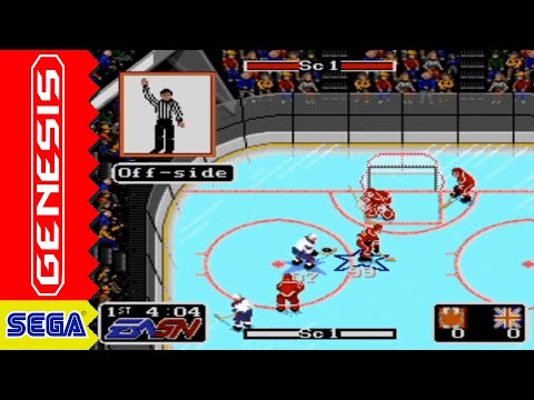 NHL Hockey`91 (Mega Drive/Genesis) - Longplay