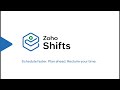 Zoho Shifts: A comprehensive demo