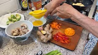 Fast and Tasty Crispy Tofu with Veggies