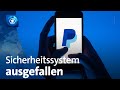Sicherheitssystem Ausgefallen Banken Blockieren PayPal Zahlungen