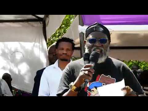 "I have no authority to speak before you my best mp Pk Salasyia" prof.George Wajackoyah