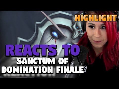 Mega Alliance Nerd Reacts To Sanctum of Domination Raid Finale – Shadowlands 9.1 Cinematic
