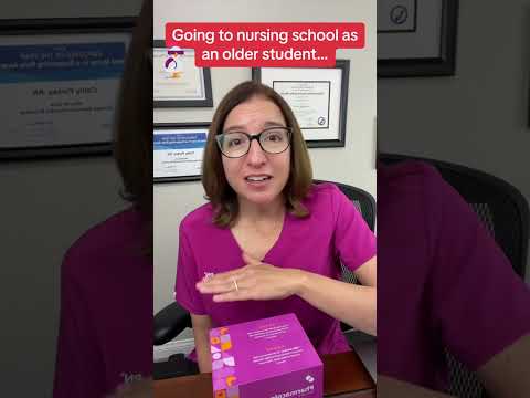 Going to nursing school as an older student. SHORT | @LevelUpRN