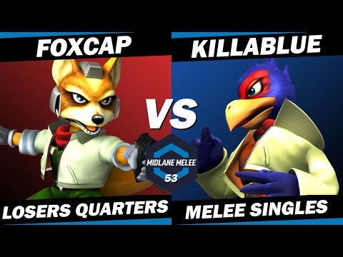 FoxCap vs Killablue - Losers Quarter Finals | Midlane Melee 53