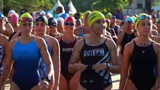 Esporte - Primeira etapa do 12º Campeonato Santista de Águas Abertas agitou as praias de Santos