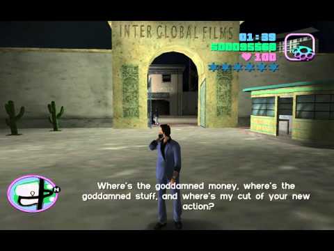 Gta Vice City - Sonny shouting at Tommy