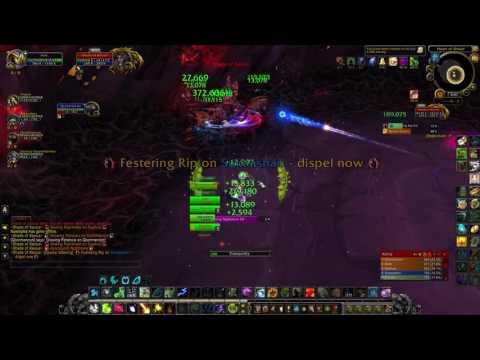 Darkheart Thicket Mythic Shade of Xavius Resto Druid POV